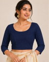 Tew Premium Crush Lycra Stretchable Blouse Collections